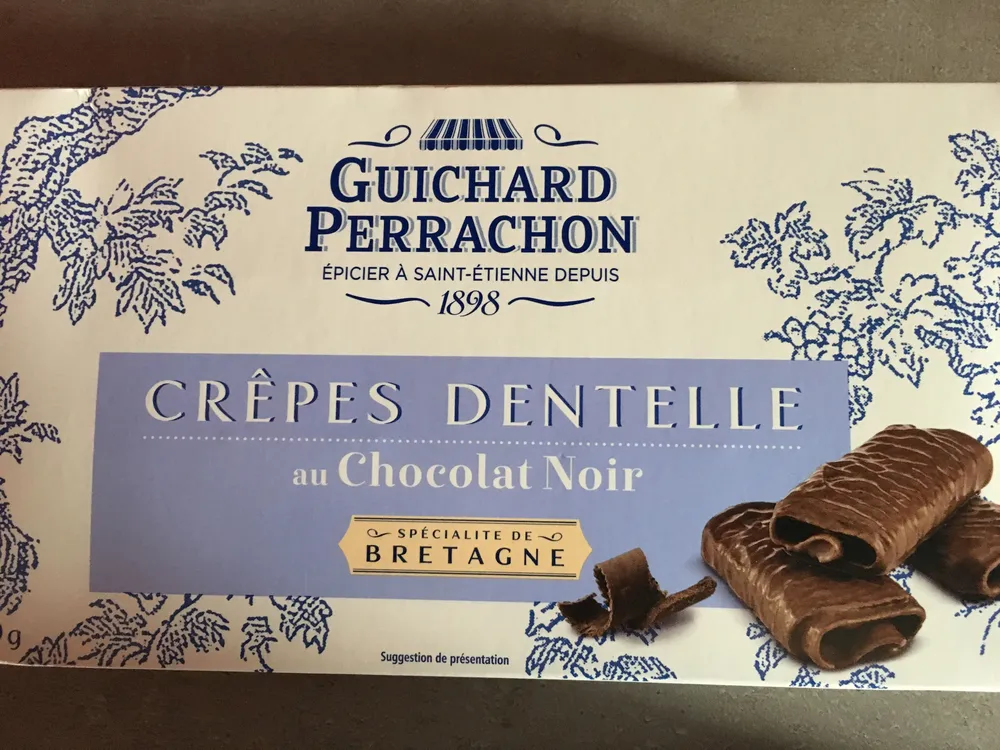 Crêpes dentelle au chocolat noir