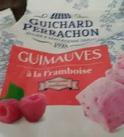 Guimauves Framboise Sachet 160g Guichard Perrachon