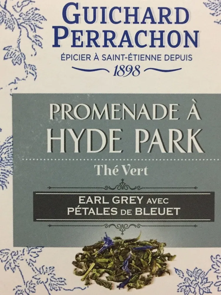 Promenade à Hyde Park Thé vert Earl Grey