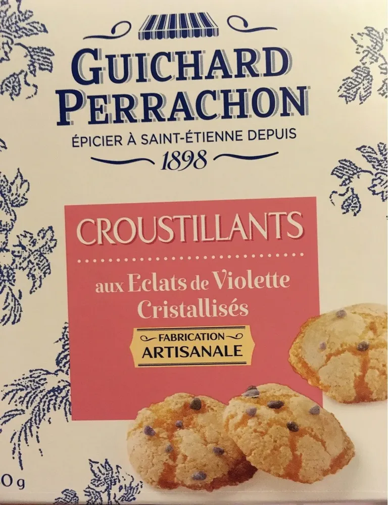 Croustillants aux éclats de violette cristallisés 50 g Guichard Perrachon
