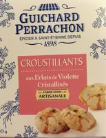 Croustillants aux éclats de violette cristallisés 50 g Guichard Perrachon