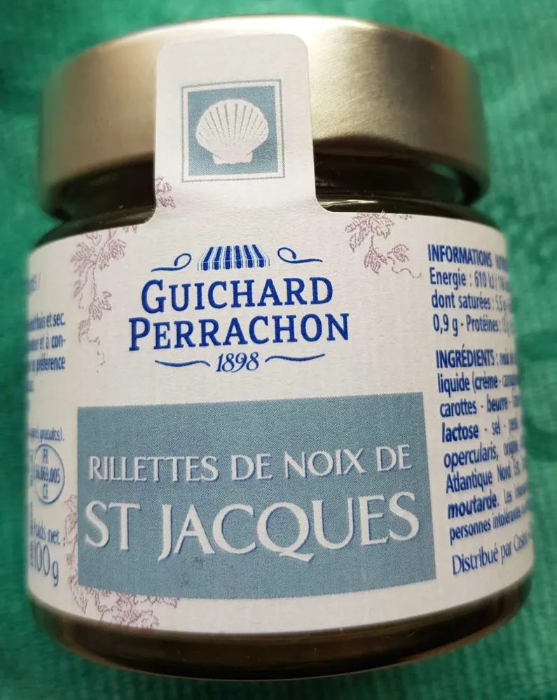 Rillettes de noix de st Jacques