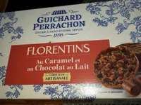 Florentins au caramel et au chocolat au lait