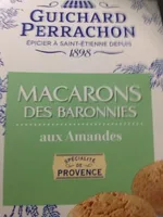 Macarons des Baronnies aux amandes