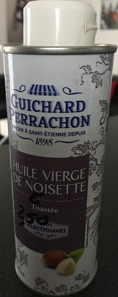 Huile vierge de noisettes toastées