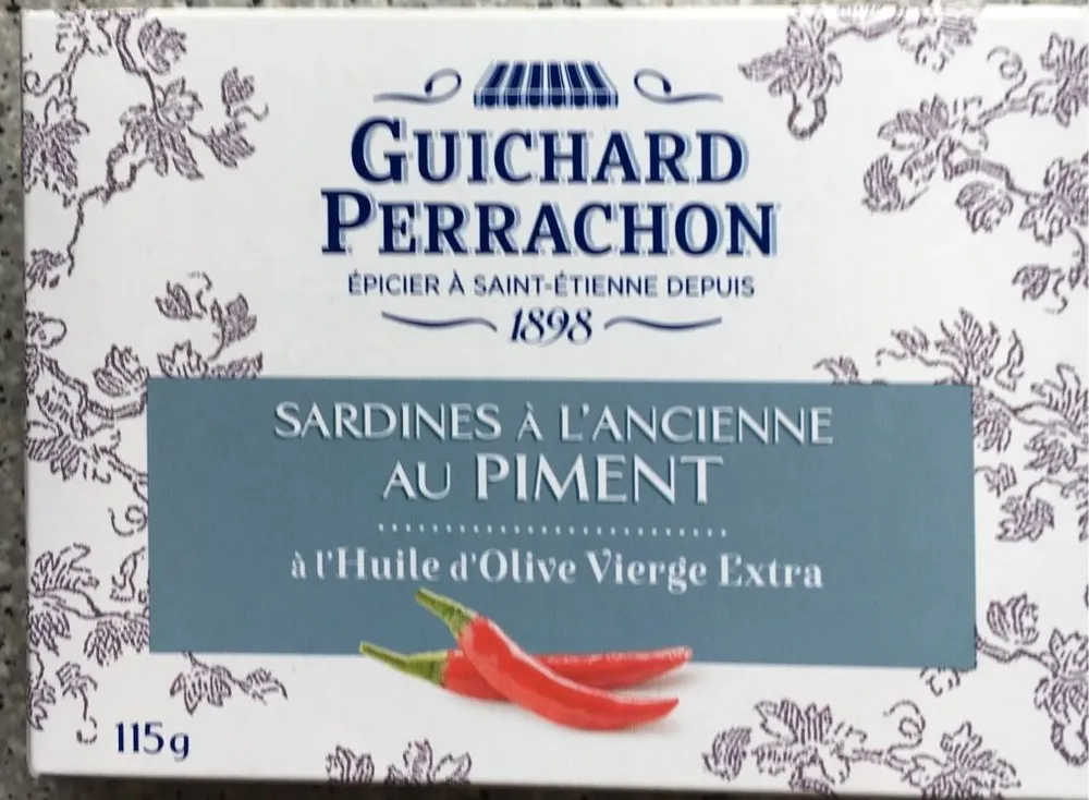 Sardines à l'ancienne au piment à l'huile d'olive vierge extra