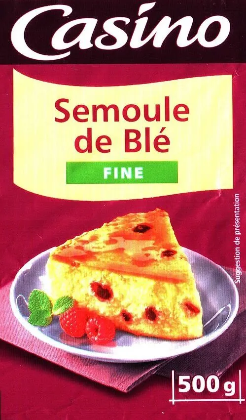 Semoule de blé fine