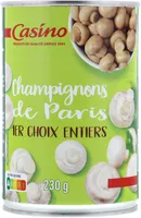 Champignons de Paris ENTIERS 1er CHOIX