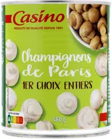 Champignons de Paris ENTIERS 1er CHOIX
