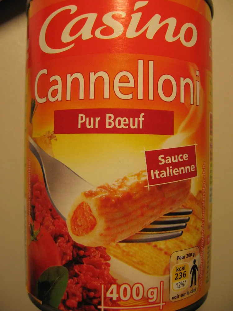 Cannelloni Pur Boeuf