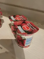 Yaourt avec des fraises
