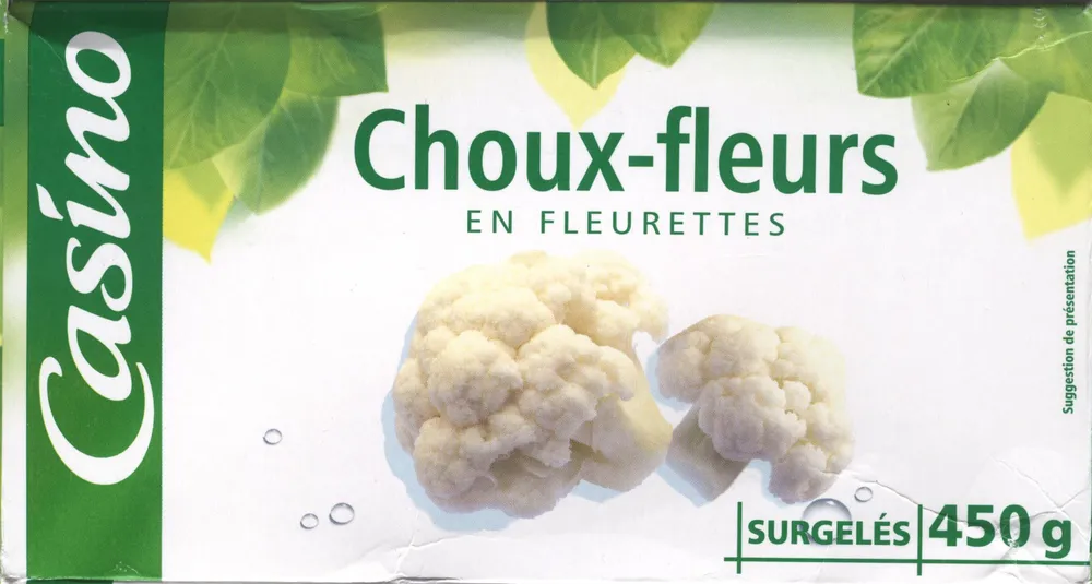 Choux-fleurs en fleurettes