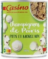 Champignons de Paris Pieds et Morceaux