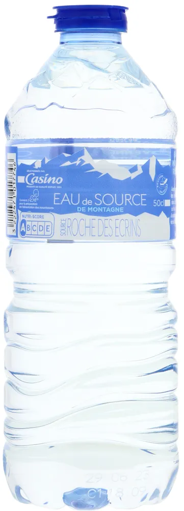 Eau de Source de Montagne Aes Source Roche des Ecrins