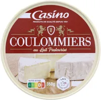Coulommiers au lait pasteurisé