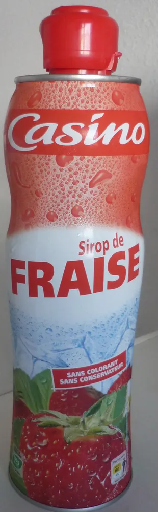 Sirop de Fraise