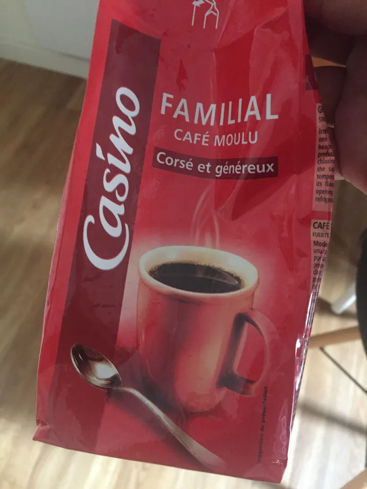 Familial Corsé et généreux Café moulu