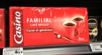 Familial Corsé et généreux Café moulu