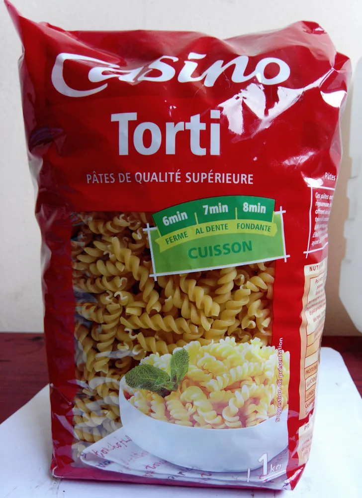 Torti - pâtes de qualité supérieure