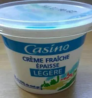 Crème fraîche épaisse légère  15% de mat. gr.