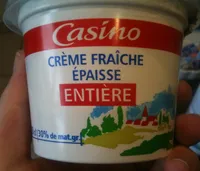 Crème fraîche épaisse entière