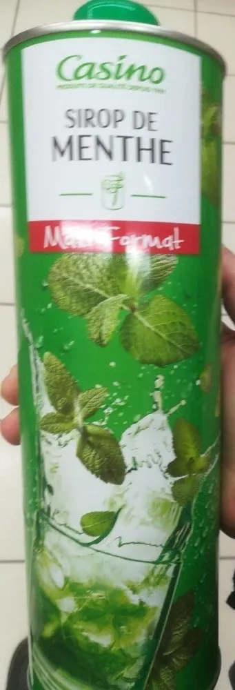 Sirop de menthe