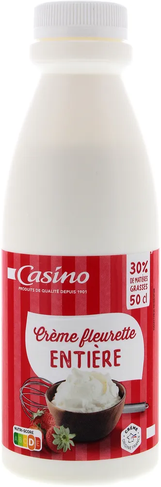 Crème Fleurette Entière