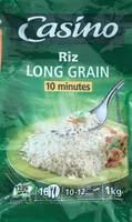 Riz Long Grain Etuv.10mn 1KG Co
