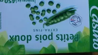 Petits pois extra - fins surgelés