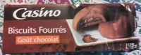 Biscuits Fourrés Goût chocolat