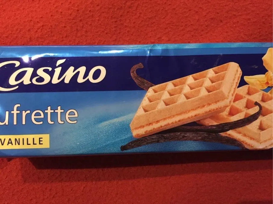 Gaufrettes à la vanille