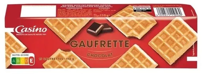 Gaufrettes chocolat