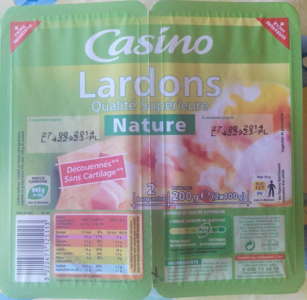 Lardons Nature