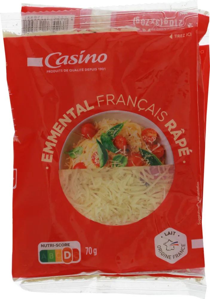 Emmental français râpé