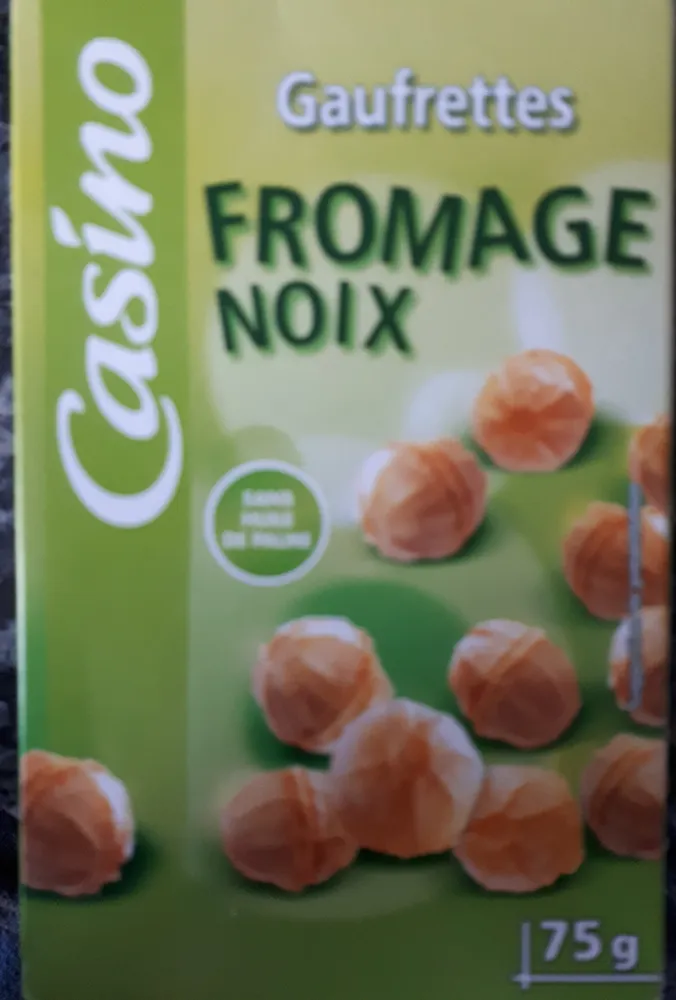 Gaufrettes Gouda / Noix X12 75G Co
