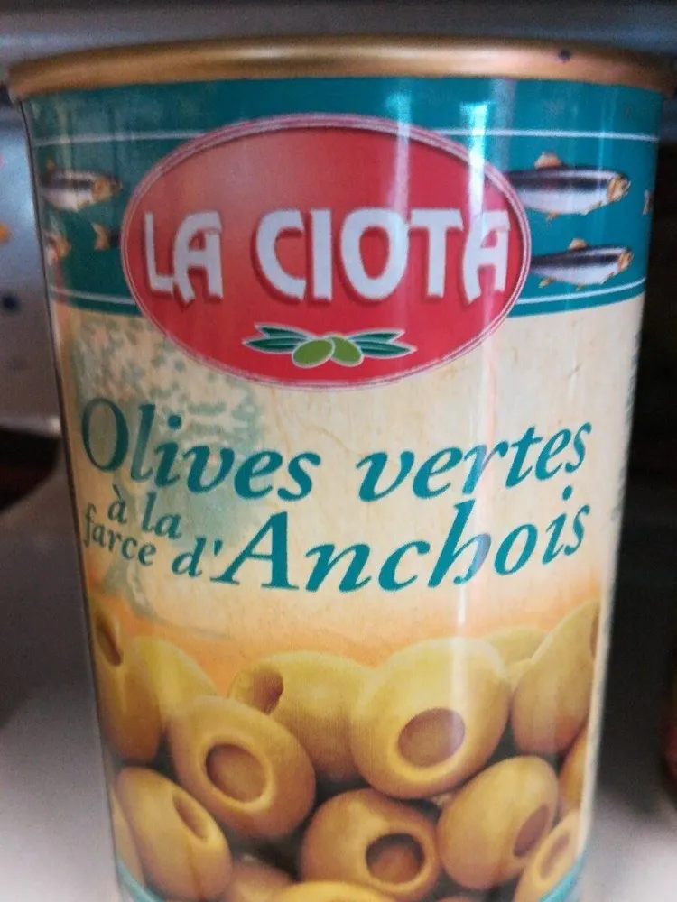 Olives Farcies Anchois Co 120G