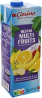 Nectar multifruits à base de jus et de purées de fruits concentrés Teneur en fruits : 57% minimum