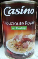 Choucroute royale au vin blanc