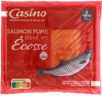 Saumon fumé élevé en Ecosse 4 tranches
