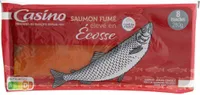 Saumon fumé élevé en Ecosse 8 tranches