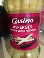 Asperges blanches pelées miniatures