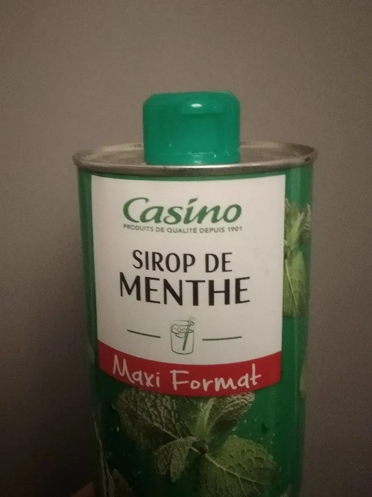Sirop de menthe