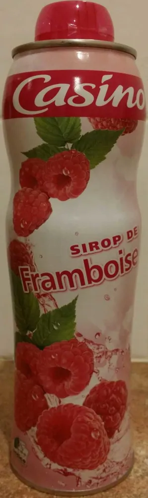 Sirop de framboise