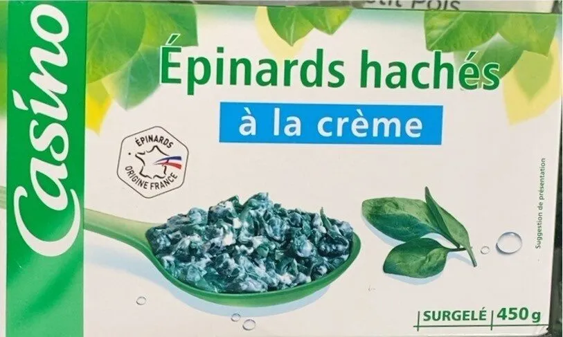 Epinard a la creme fraiche
