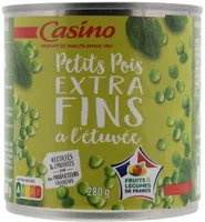 Petits pois à l'étuvée extrafins