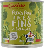 Petits pois à l'étuvée très fins