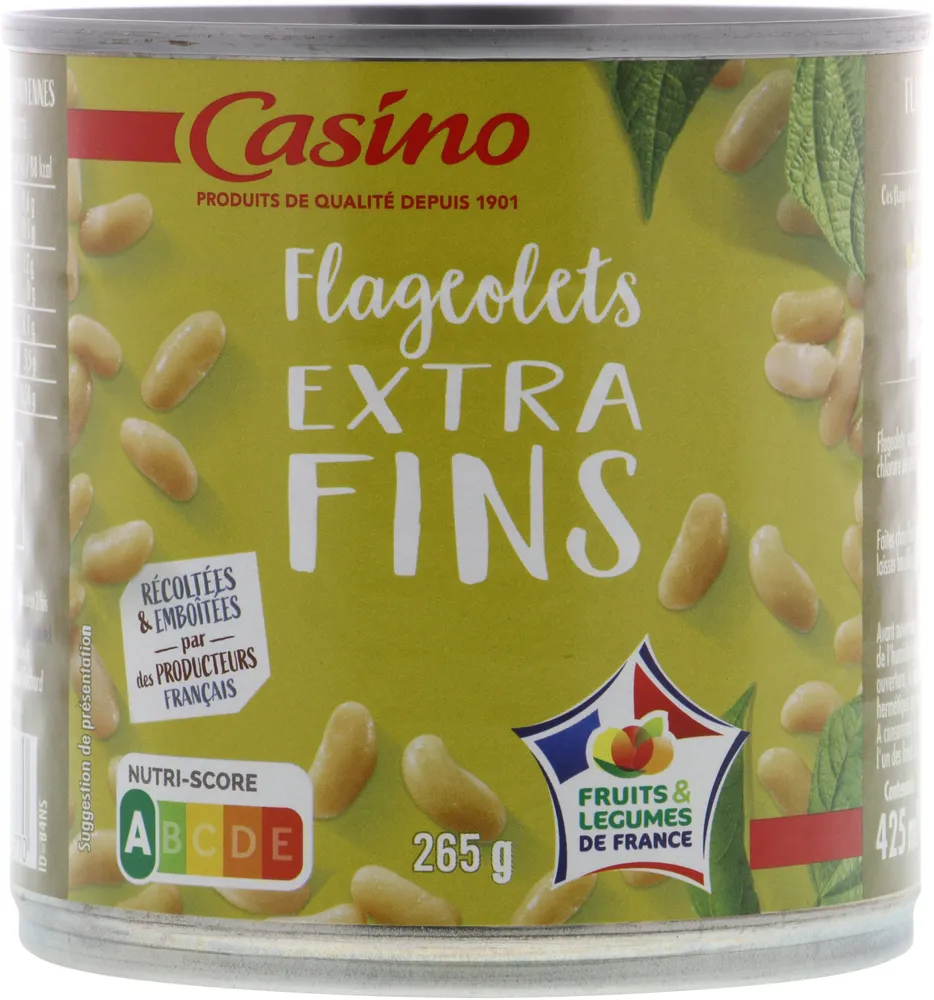 Flageolets verts extrafins