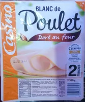 Blanc de poulet doré au four 2 tranches