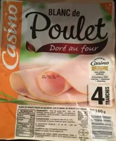 Blanc de poulet doré au four 4 tranches