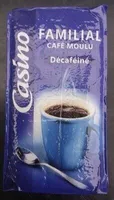 Familial Café moulu décaféiné